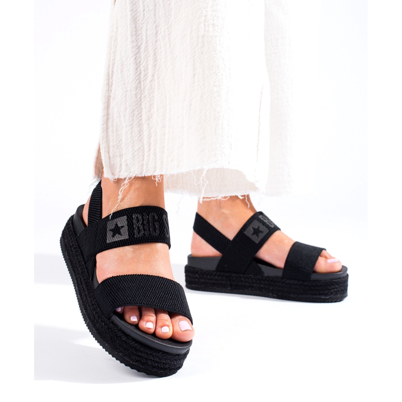Dámské sandály Big Star LL274856 Black černý 3
