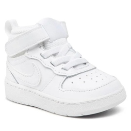 Boty Nike Court Borough Mid2 (TDV) Jr CD7784-100 bílý 1