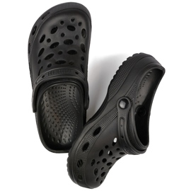 Černé žabky Crocs černý 2