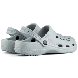 Šedé žabky Croc šedá 1