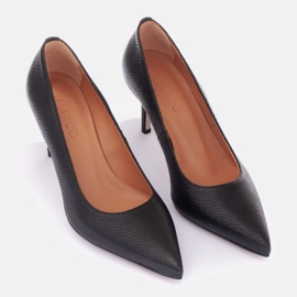 Marco Shoes Eleve vysoké podpatky černý 1