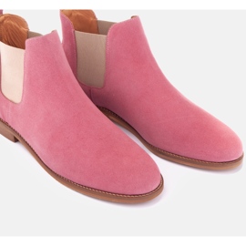 Marco Shoes Chelsea boty Iggy Pink růžový 1