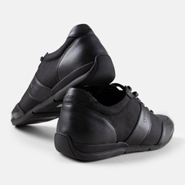 Černé pánské tenisky GOE NN1N4004 černý 1