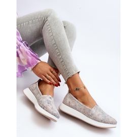Vinceza Dámské kožené espadrilky na vícebarevné platformě Chorisa vícebarevný 1