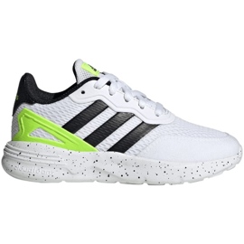 Boty Adidas Nebzed Lifestyle Lace Running IG2886 bílý 1