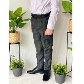 Lukas Černá kožená boty J1 černá černý 7