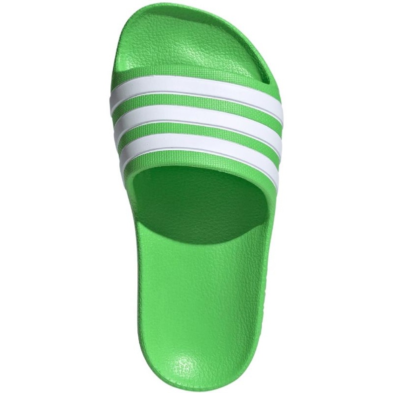 Žabky Adidas adilette Aqua Slides Jr IG4859 zelená 1 Žabky Adidas adilette Aqua Slides Jr IG4859 zelená 1