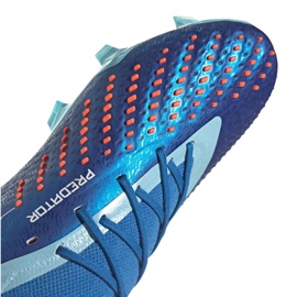 Kopačky Adidas Predator Accuracy.1 Fg M GZ0038 modrý 3