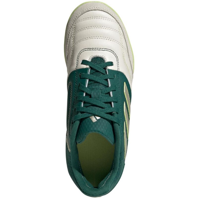Adidas Top Sala Competition v kopačkách Jr IE1555 zelený 1