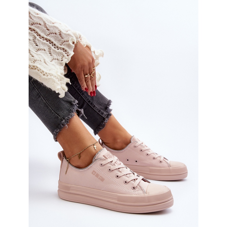 Dámské tenisky Big Star NN274851 Růžové růžový 2