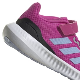 Boty Adidas Runfalcon 3.0 El K Jr HP5874 fialový 5