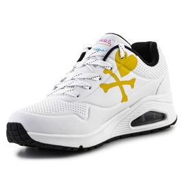 Boty Skechers Crossing Hearts W 155227-WMLT bílý 2