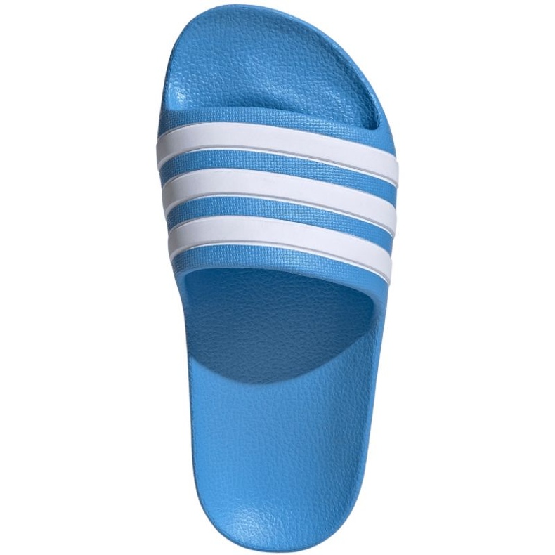 Žabky Adidas Adilette Aqua Slides Jr ID2621 modrý 1 Žabky Adidas Adilette Aqua Slides Jr ID2621 modrý 1