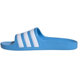 Žabky Adidas Adilette Aqua Slides Jr ID2621 modrý 2