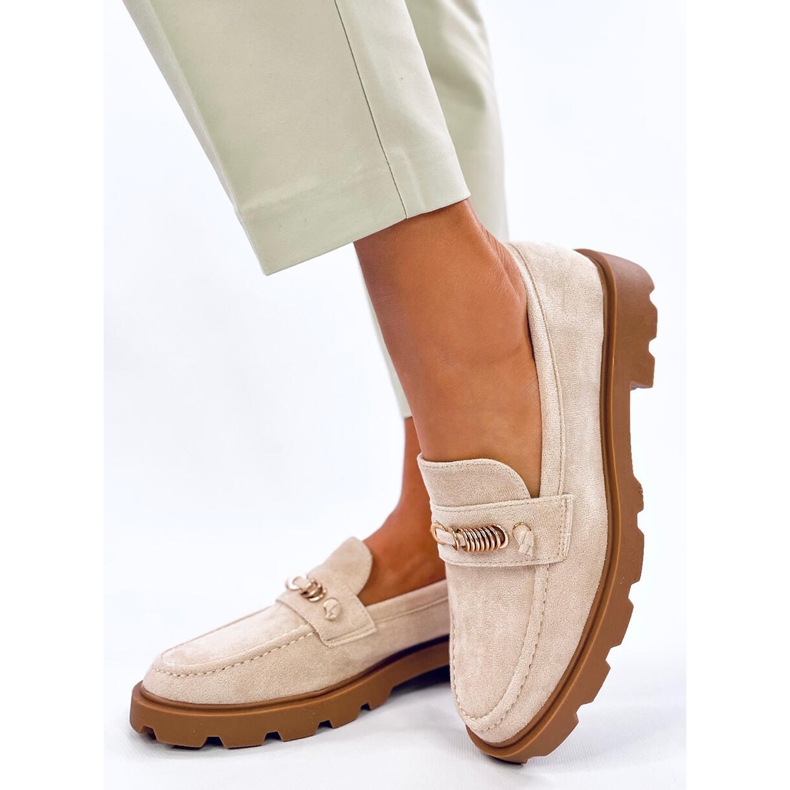 Dámské mokasíny Molla Beige béžový 2