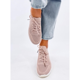 Sportovní boty na klínku Croft Pink růžový 1 Sportovní boty na klínku Croft Pink růžový 1