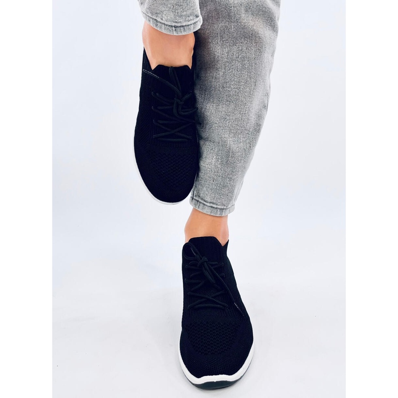 Černé Croft tenisky na klínku černá 1