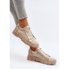 Dámská kožená obuv Maciejka 05850-22 Světle béžová béžový 2 Dámská kožená obuv Maciejka 05850-22 Světle béžová béžový 2
