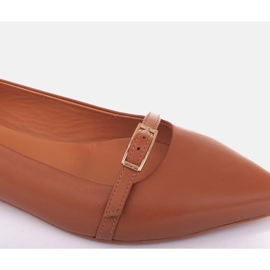 Marco Shoes Heleniny baleríny hnědý 2