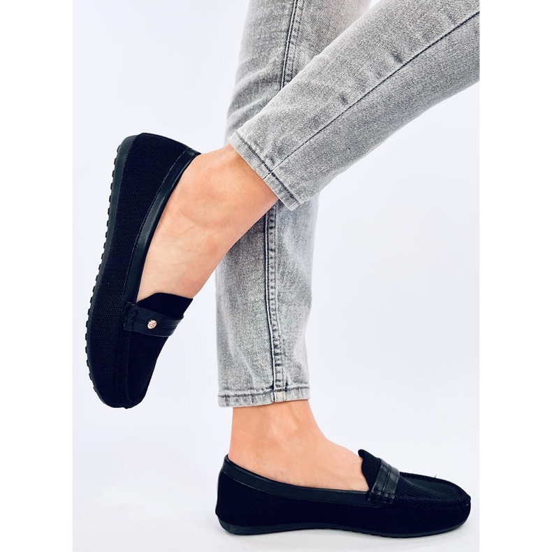 Měkké dámské mokasíny Yuriko Nero černá 1