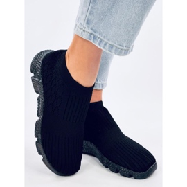 Ponožkové sportovní boty Darts Black černá 2