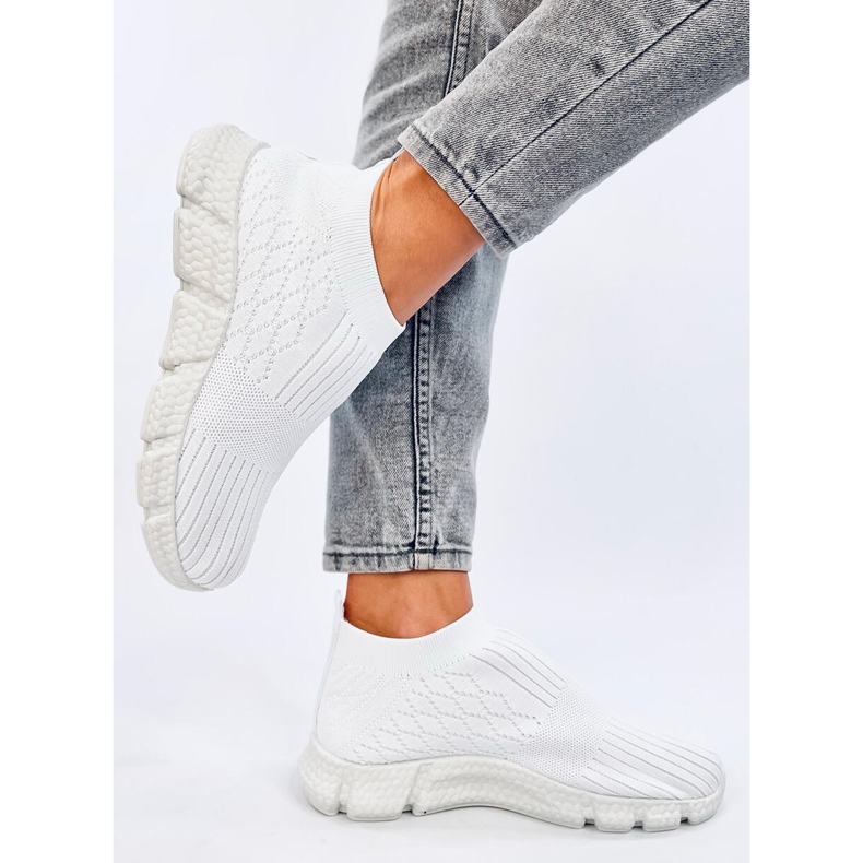 Ponožkové sportovní boty Darts White bílý 2