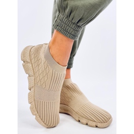 Sportovní ponožka Darts Béžová béžový 2