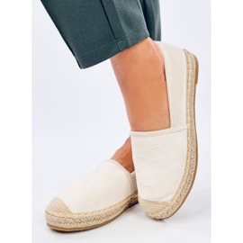 Dámské plátěné espadrilky Haydon Beige béžový 2 Dámské plátěné espadrilky Haydon Beige béžový 2
