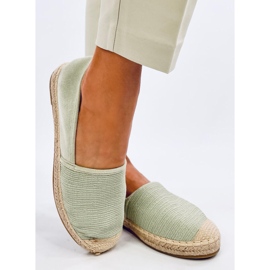 Dámské plátěné espadrilky Haydon Green zelený 1