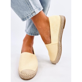 Dámské plátěné espadrilky Haydon Yellow žluť 1