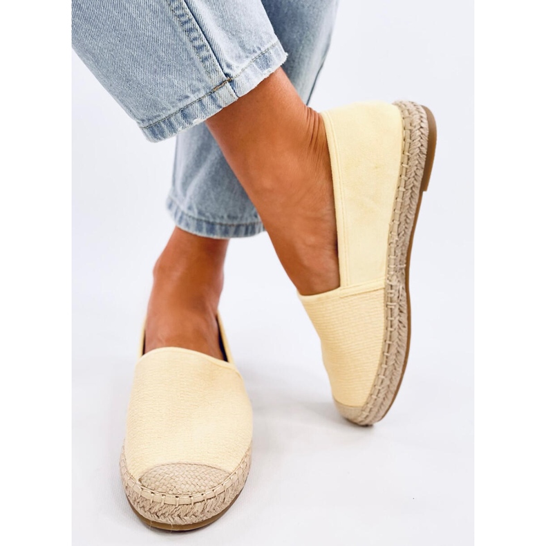 Dámské plátěné espadrilky Haydon Yellow žluť 1