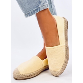 Dámské plátěné espadrilky Haydon Yellow žluť 2