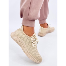 Sportovní ponožkové boty Barkes Beige béžový 2