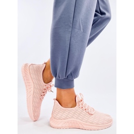 Barkes Pink ponožkové sportovní boty růžový 2 Barkes Pink ponožkové sportovní boty růžový 2