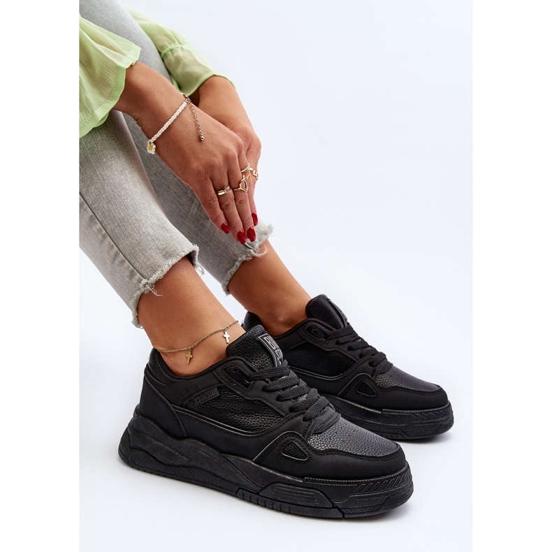 Dámské tenisky Big Star NN274666 Černé černá 2