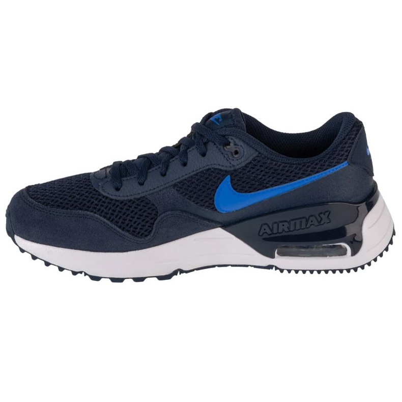 Boty Nike Air Max System Gs DQ0284-400 modrý 1