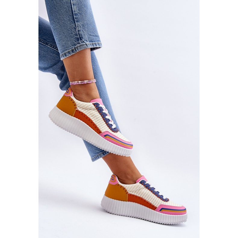 Dámské Tenisky na platformě Multicolor Redala vícebarevný 1 Dámské Tenisky na platformě Multicolor Redala vícebarevný 1