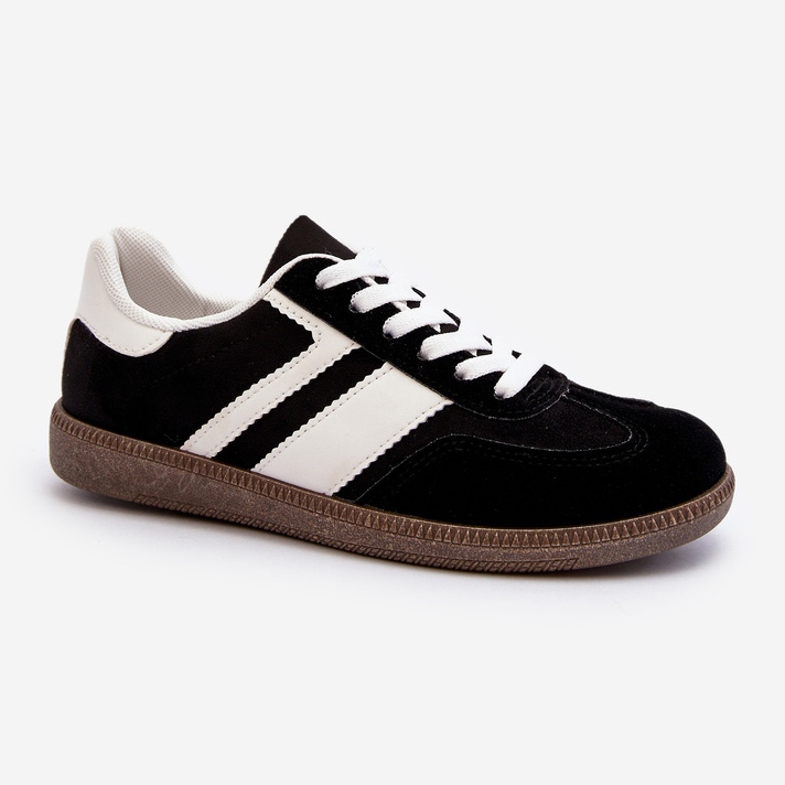 Dámské nízké tenisky sportovní boty černé Eudiopis černá 1