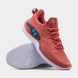 Boty Under Armour M 3027177-600 červené 1