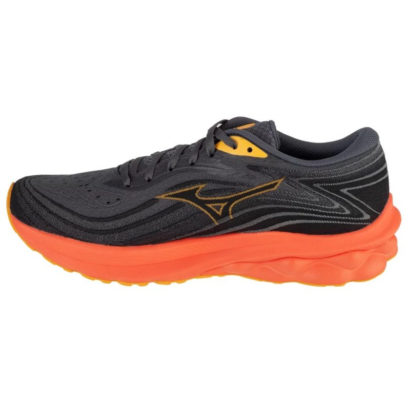 Boty Mizuno Wave Skyrise 5 J1GC240901 šedá 1 Boty Mizuno Wave Skyrise 5 J1GC240901 šedá 1