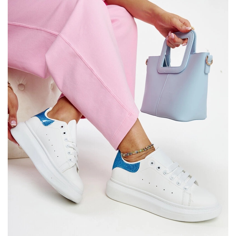 Bílé tenisky Fatimah z ekokůže bílý 1