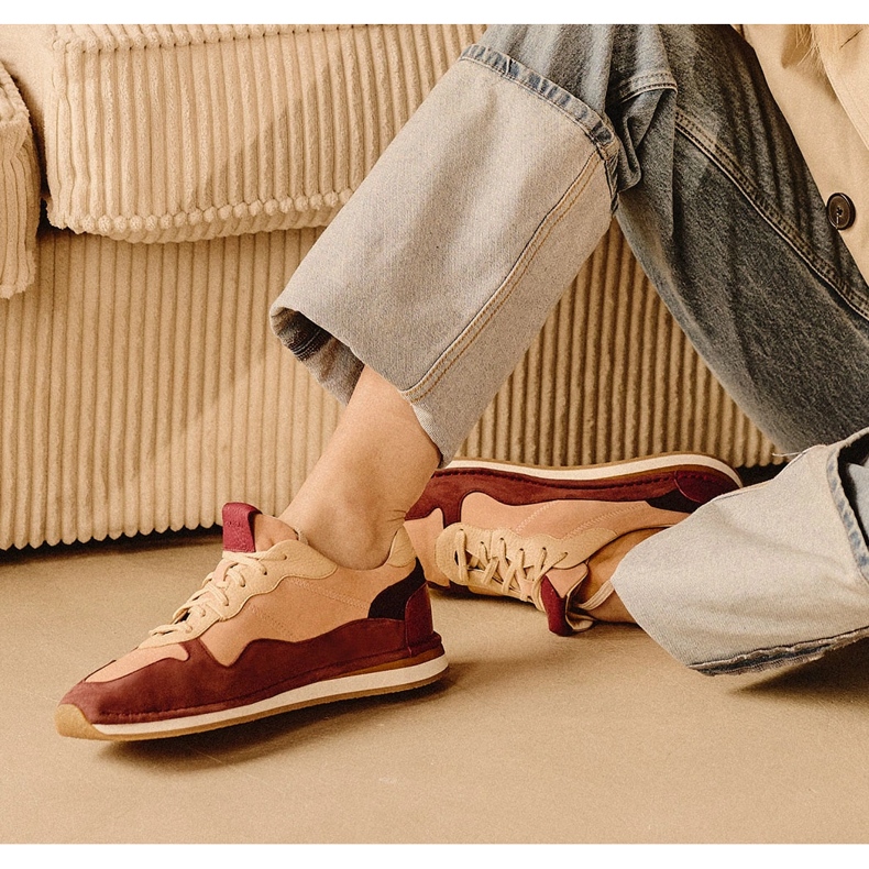 Marco Shoes Tenisky Torino fialová 1