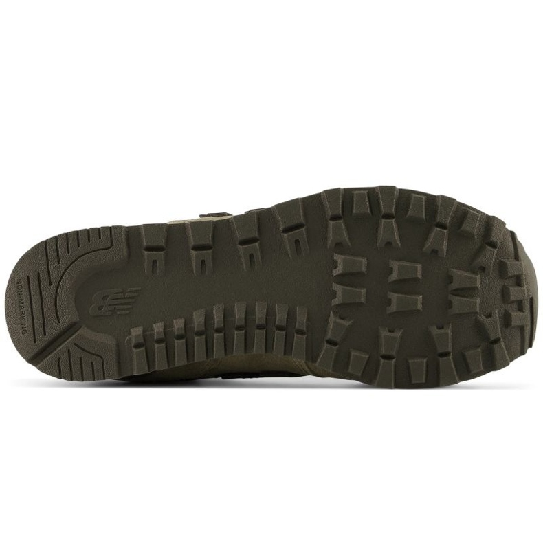 Zateplené boty New Balance W JrGV574HG1 zelená 3