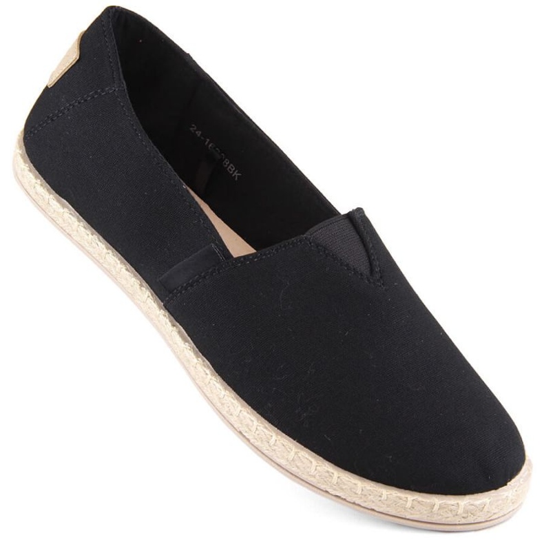 Potocki W WOL218A espadrilky, černé černý 1