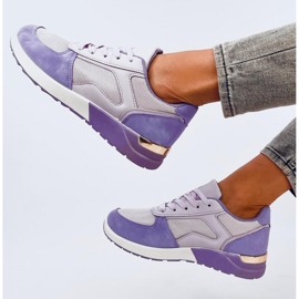 Lehké dámské tenisky Doleh Purple fialová 1