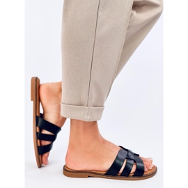 Dámské žabky Charnes Black černá 2