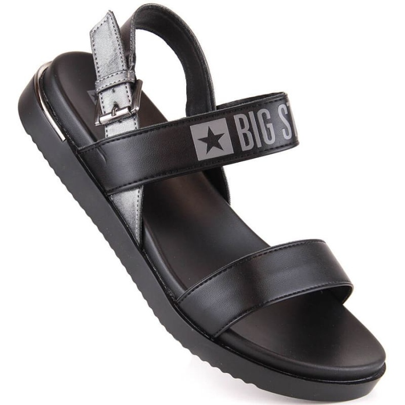 Sandály Big Star W LL274938 INT1856 černý 1