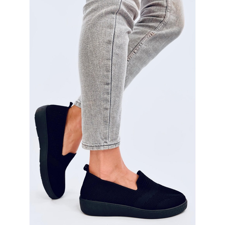 Černé ponožkové tenisky Combe černá 2