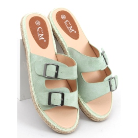 Mainské zelené espadrilky zelená 2