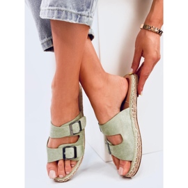 Mainské zelené espadrilky zelená 3